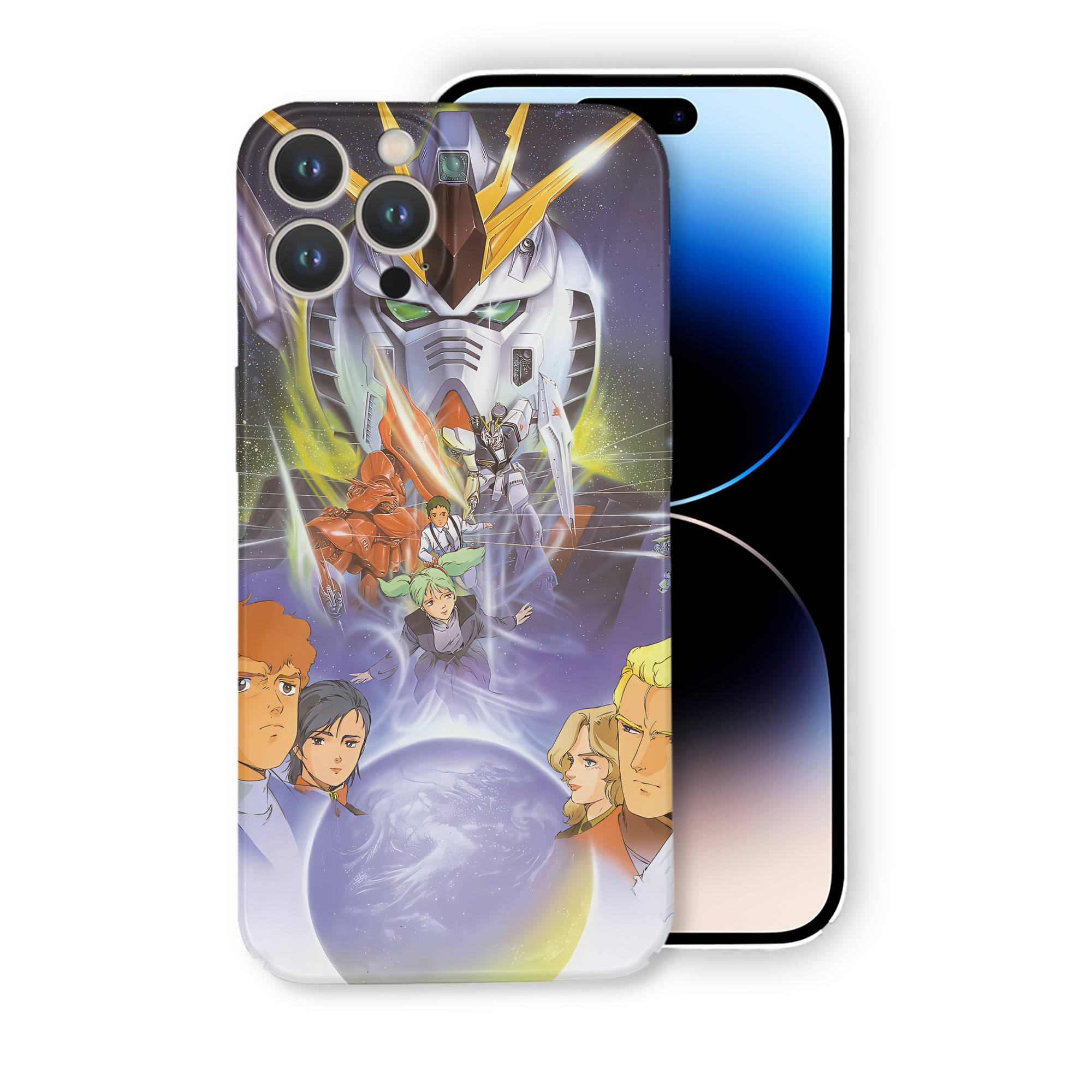 （画像用） 機動戦士ガンダム Mobile Suit Gundam 【iPhone 14シリーズ対応】ハードケース